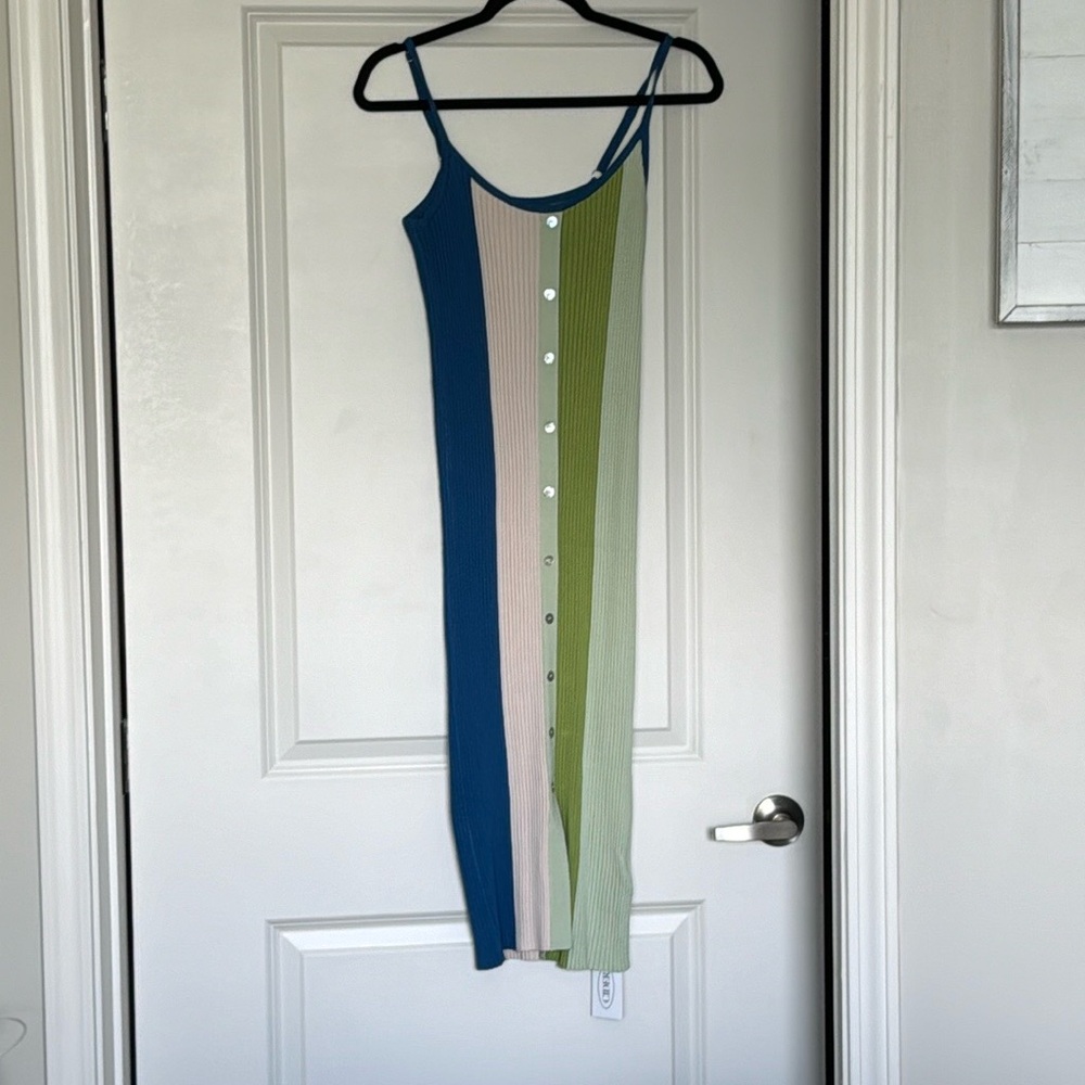 Cider Midi Dress 💚💙
